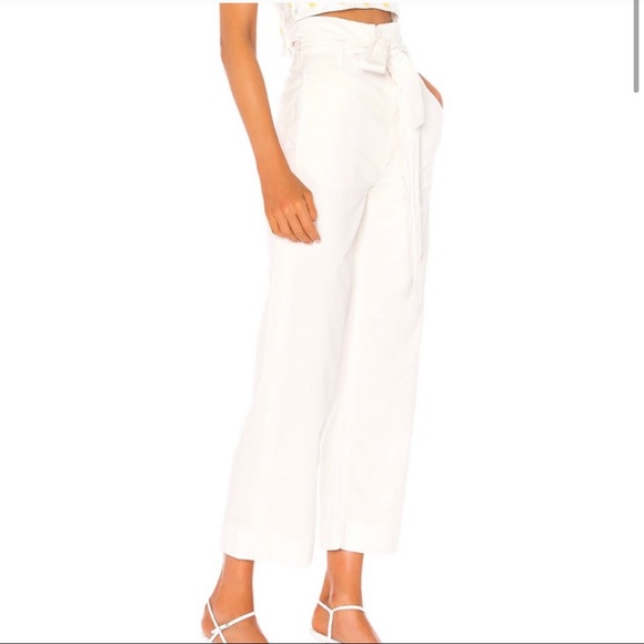 MOTHER Pants - Mother Paperbag Greaser Ankle Pants